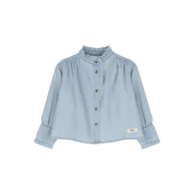 Baje studio Lala Blouse - Blue Denim Light