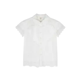 Baje studio Lous Short Dress - Offwhite