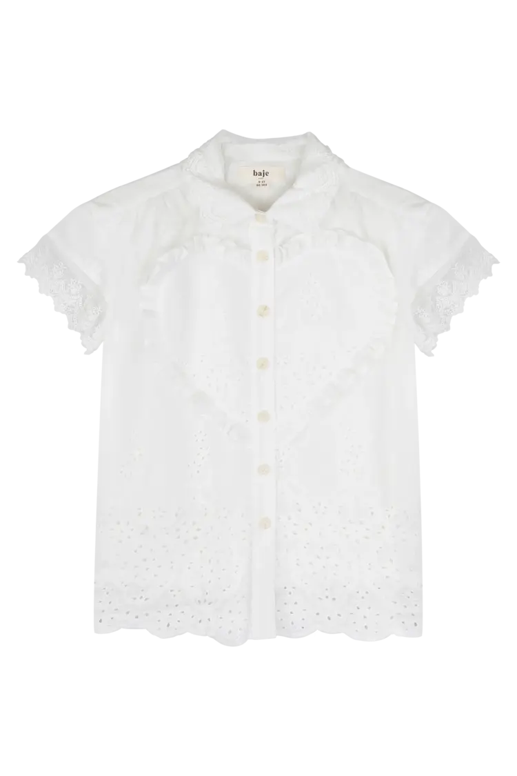 Baje studio Lous Short Dress - Offwhite