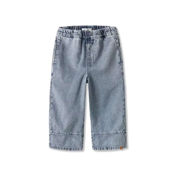 Lil'Atelier Taya Wide Jeans - Medium Blue Denim