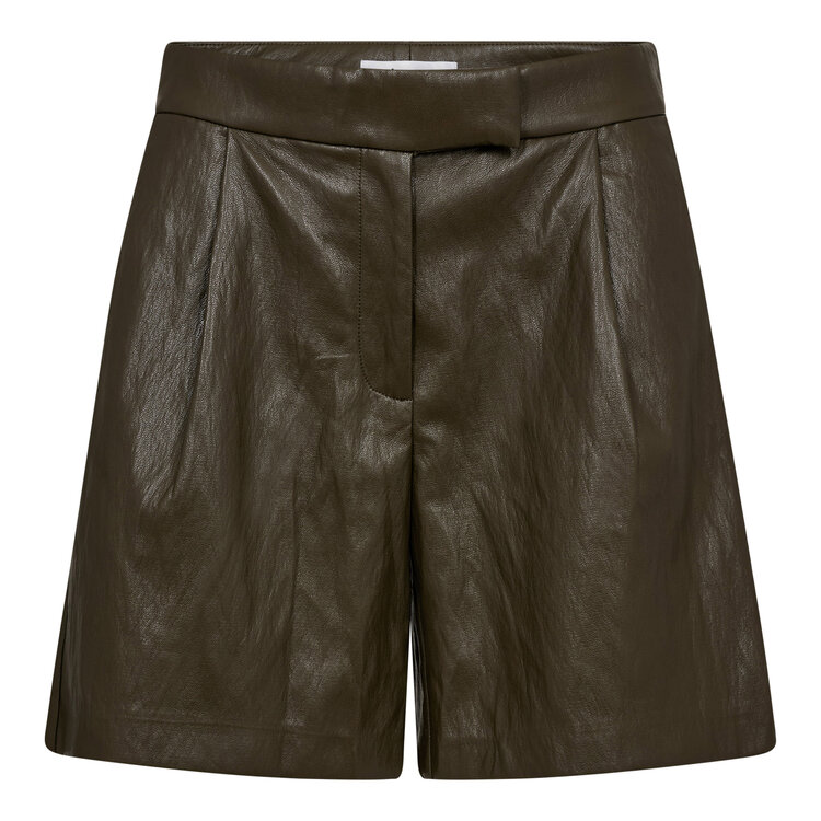 Co'Couture Gitt Pleat Short - Army