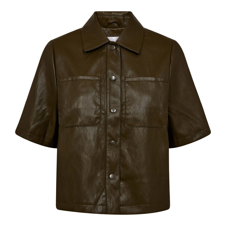 Co'Couture Gitt SS Shirt -Army