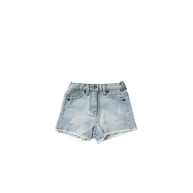 YourWishes Denim Shorts - Pale Blue