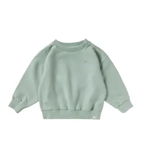 YourWishes Garment Dye Wide Sweater - Ocean
