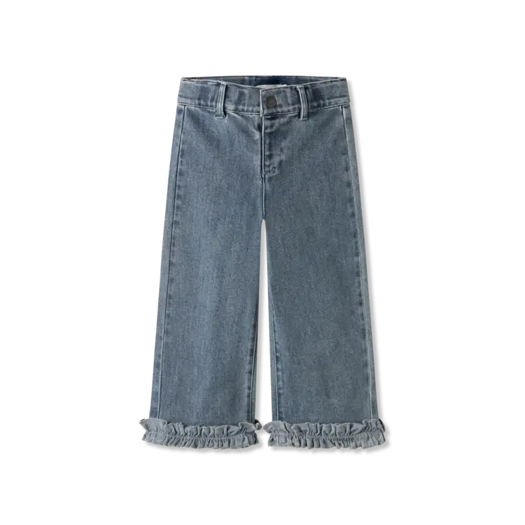 Lil'Atelier Damla Wide Jeans - medium blue denim