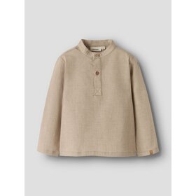Lil'Atelier Asher Loose Shirt - Oxford Tan