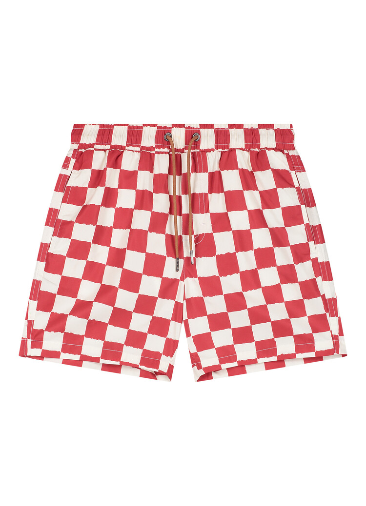 Beachlife Checkerboard Swimshort