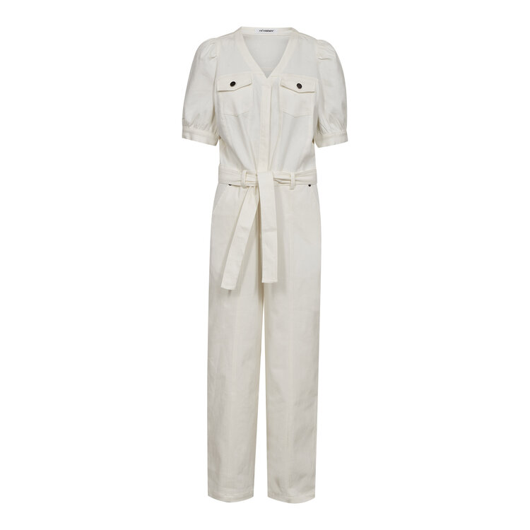 Co'Couture Mateo SS Jumpsuit - Off white