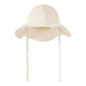 Lil'Atelier Baby Folly Hat - Coconut Milk