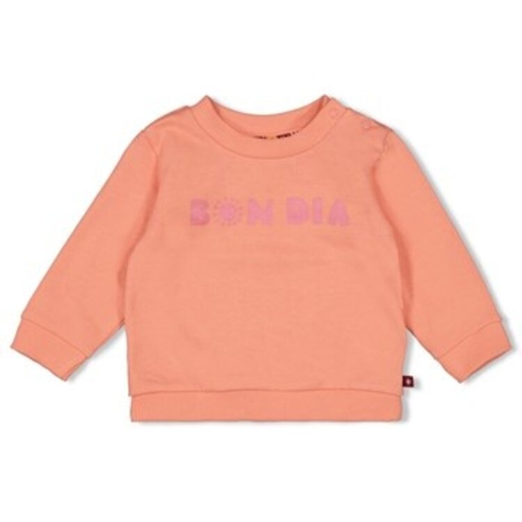 Feetje Sweater - Salsa Sunset - Zalm