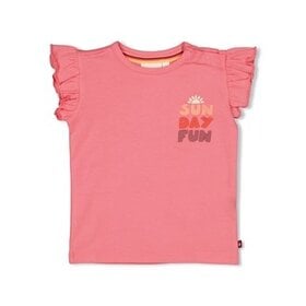 Feetje T-Shirt -Salsa Sunset - Roze