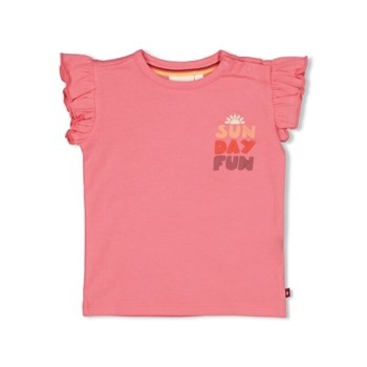 Feetje T-Shirt -Salsa Sunset - Roze