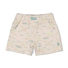 Feetje Short - You croc my world - Offwhite Melange