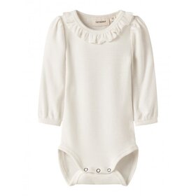 Lil'Atelier Baby Frijo LS Body - Coconut Milk