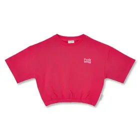 Petit Blush T-Shirt Elastic Waist - Raspberry Wine