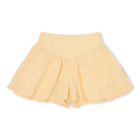 Petit Blush Romantic Short - Check Butteryellow