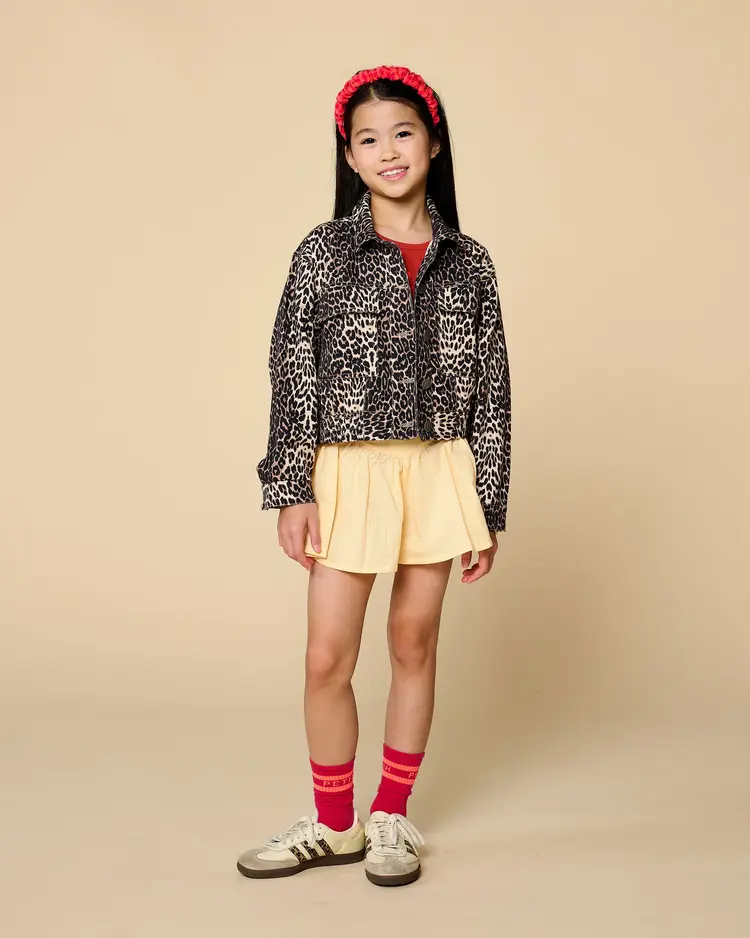 Petit Blush Romantic Short - Check Butteryellow