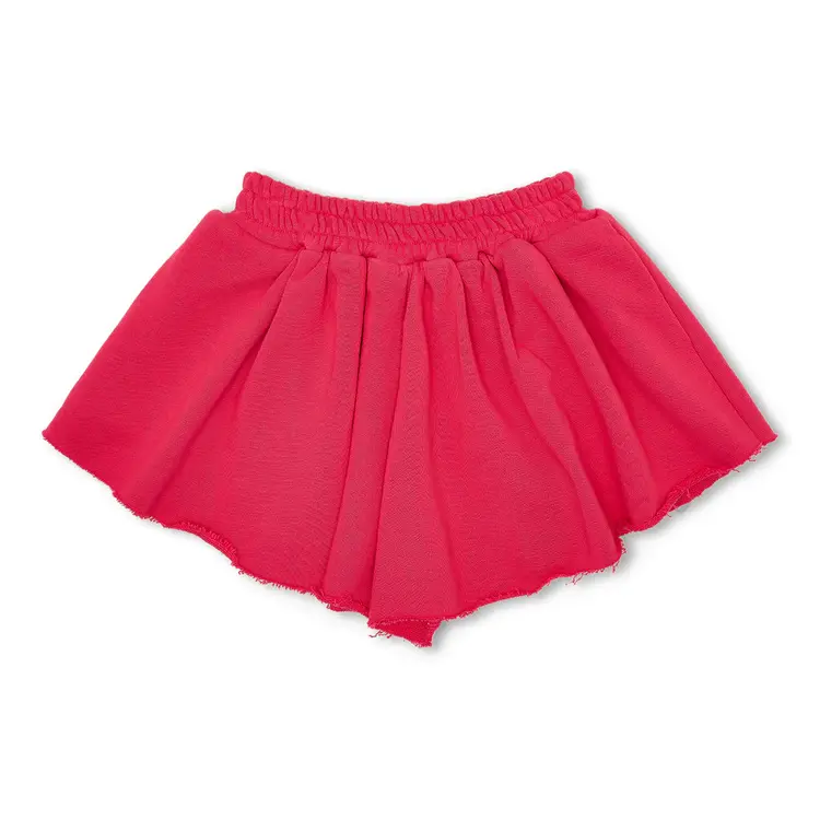 Petit Blush Sweat Short - Raspberry Wine