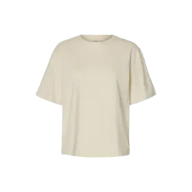 Selected Wada Linen Blend Tee - Nature