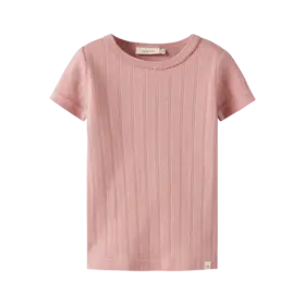 Lil'Atelier Falina Slim Top - Misty Rose