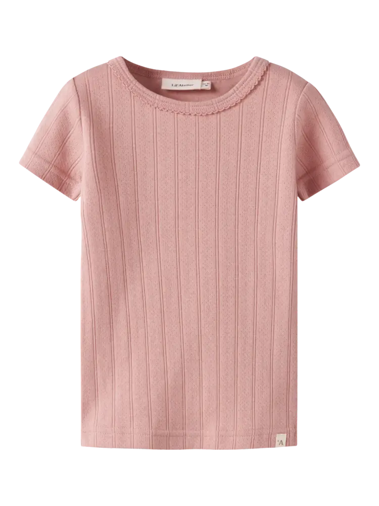 Lil'Atelier Falina Slim Top - Misty Rose