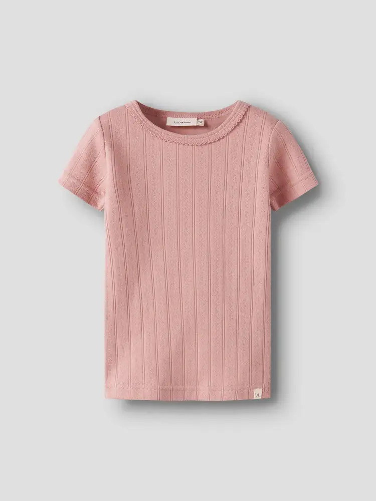 Lil'Atelier Falina Slim Top - Misty Rose