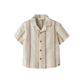 Lil'Atelier Filbert Loose Shirt - Coconut Milk