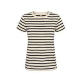 Esmé Studios Signe Boxy T-Short Stripe - Pristine Stripe