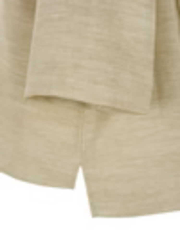 Esmé Studios Kaya Boxy Blouse - Brownie Melange