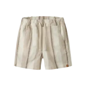 Lil'Atelier Fibert Loose Shorts - Coconut Milk