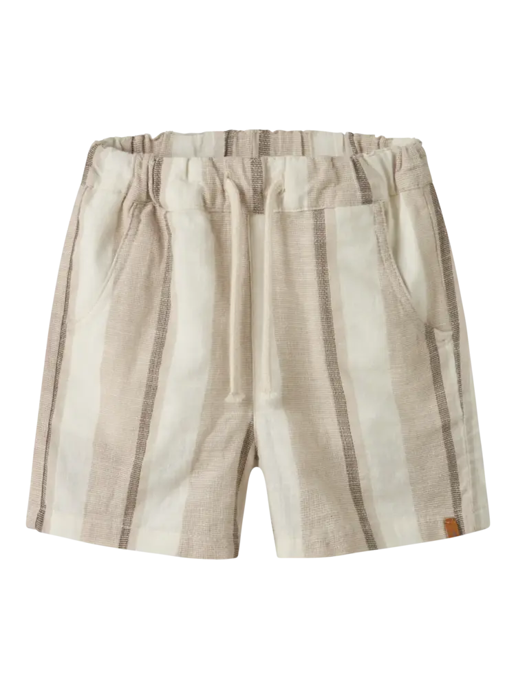 Lil'Atelier Fibert Loose Shorts - Coconut Milk