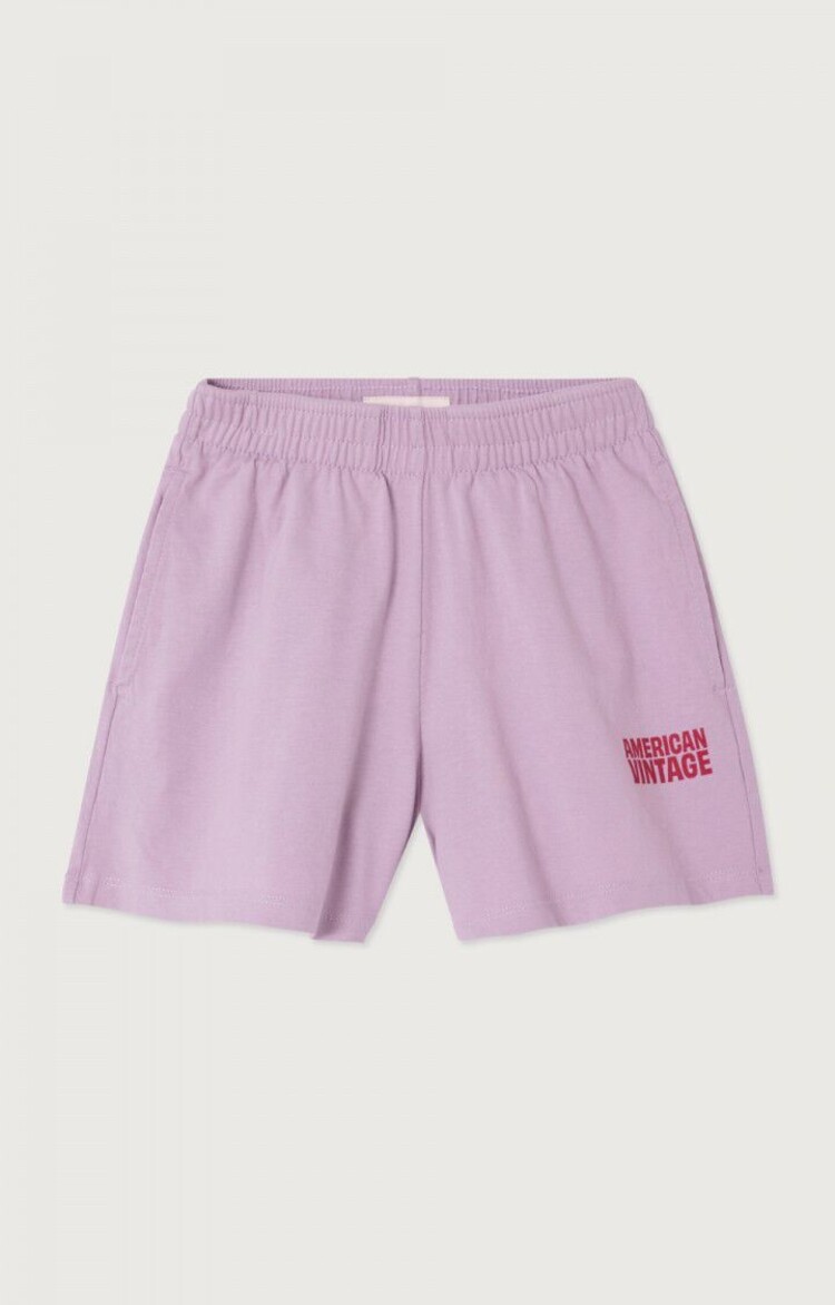 American Vintage Gixy Short - Lilas Pastel