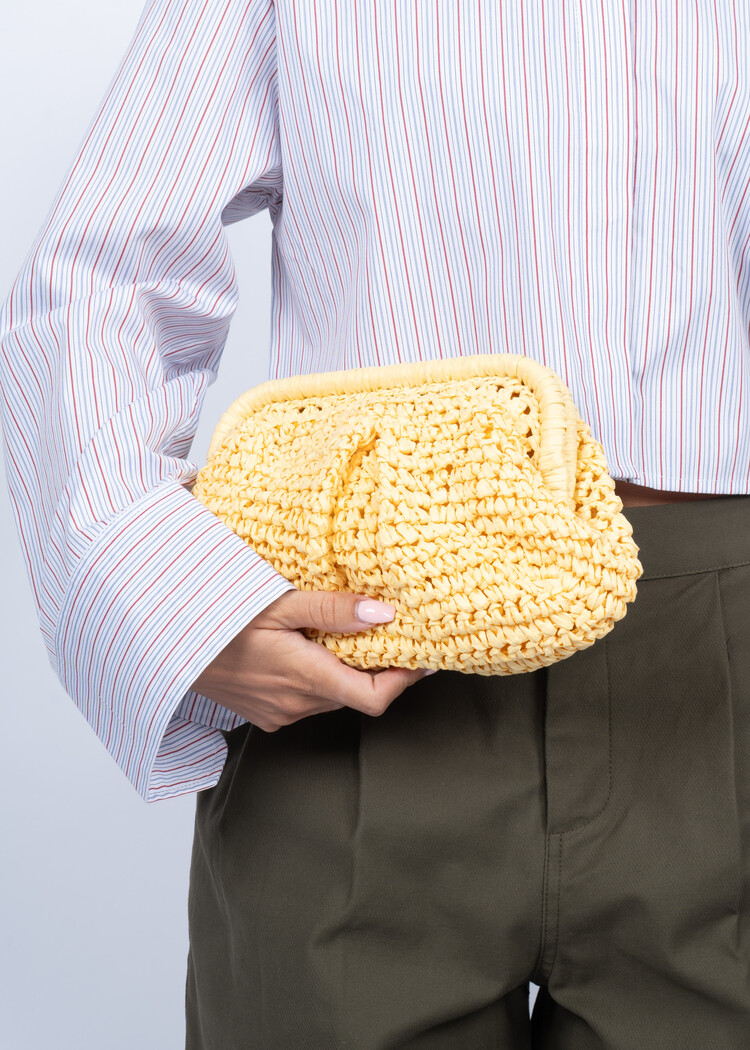 Sui Ava Olivia Bloom Bag - Yellow