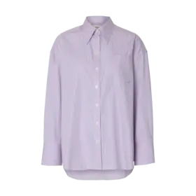 Selected Hotel Amour Oversize LS Shirt - Fresh Pink