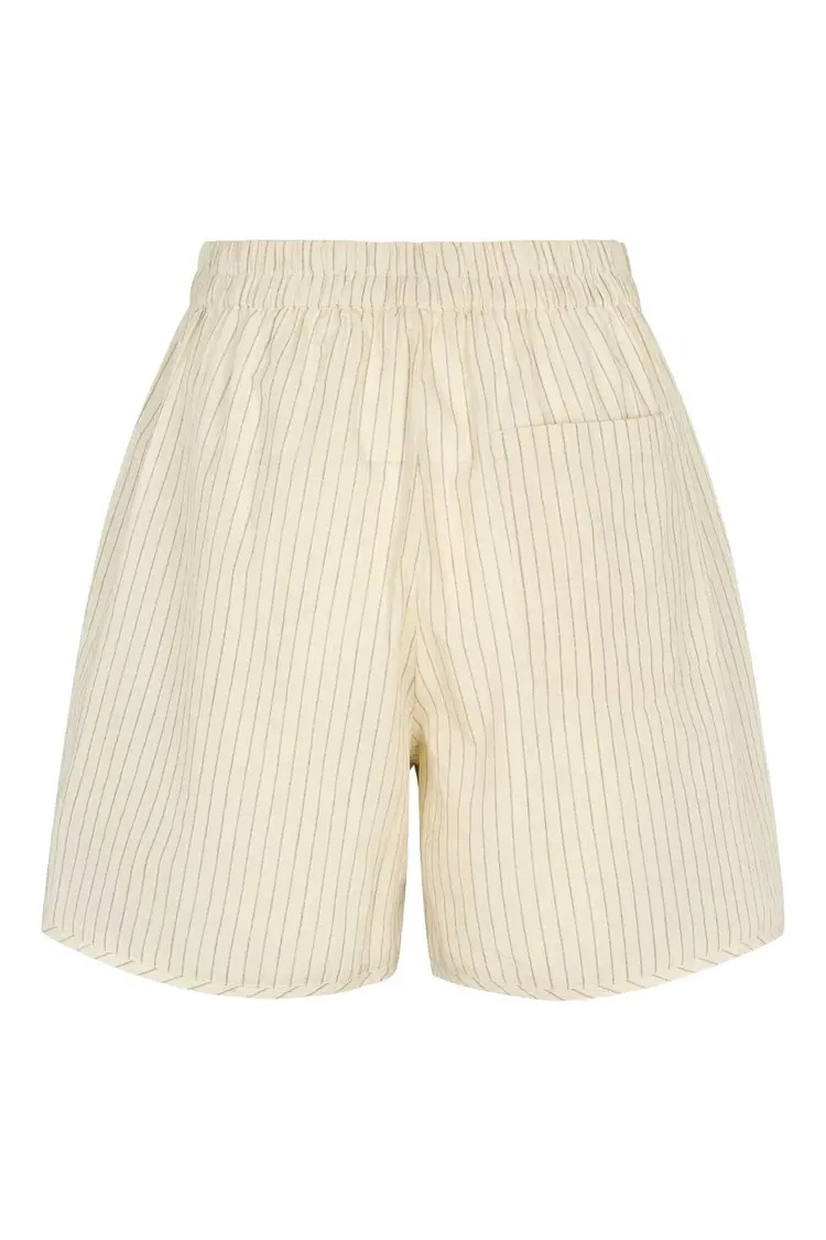 Esmé Studios Willa Shorts - Buttercream Stripes