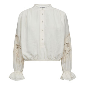 Co'Couture Stina Emb Blouse - Off White