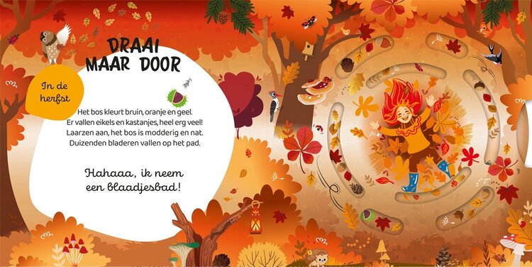 Lantaarn Publishers Draai maar door - In het bos
