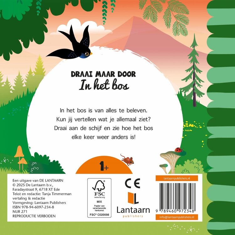 Lantaarn Publishers Draai maar door - In het bos