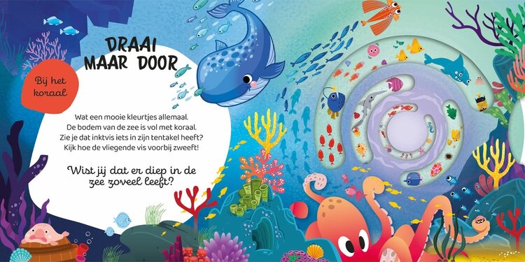 Lantaarn Publishers Draai maar door - In de zee
