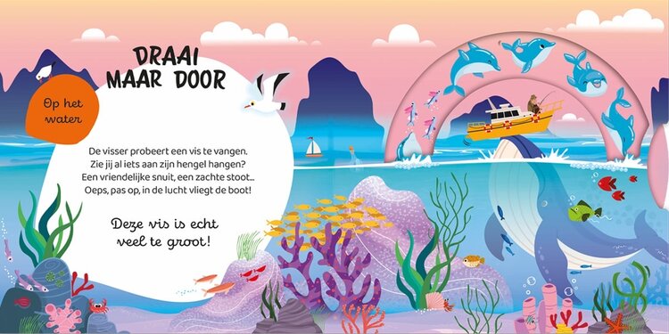 Lantaarn Publishers Draai maar door - In de zee