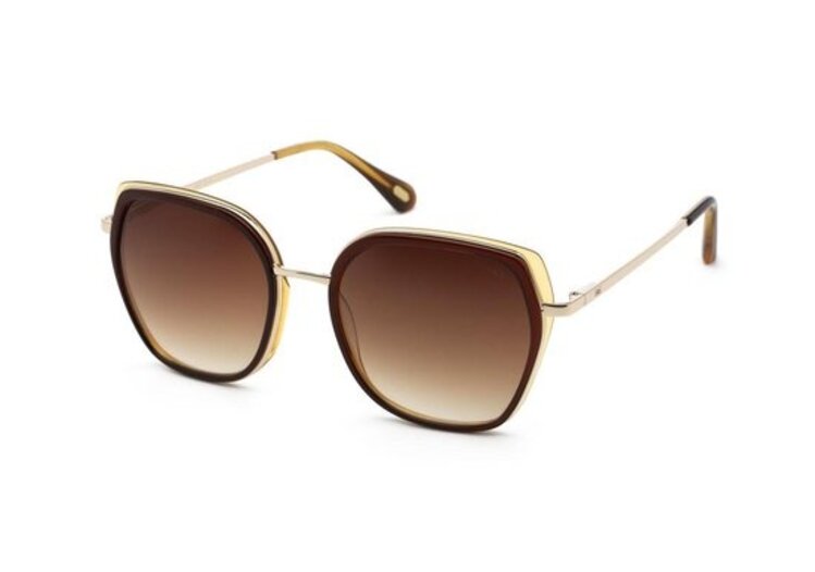 Ikki Ikki zonnebril 73-3 - Brown gold- Gradient Brown