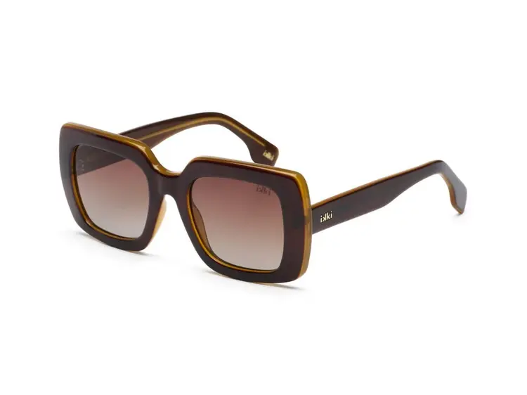 Ikki ikki zonnebril 55-4 - Brown Gold - Gradient Brown