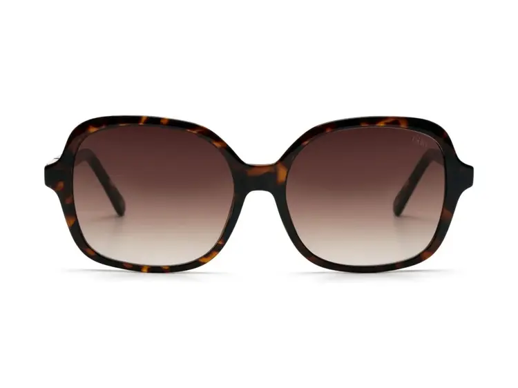 Ikki Ikki zonnebril 92-2 - dark turtle- gradient brown
