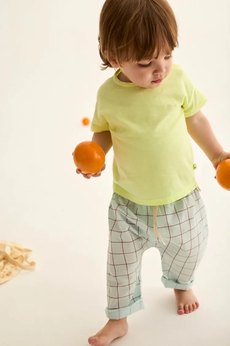 Cozmo T-Shirt Basic Soft Slub Cotton T-Shirt - Neon