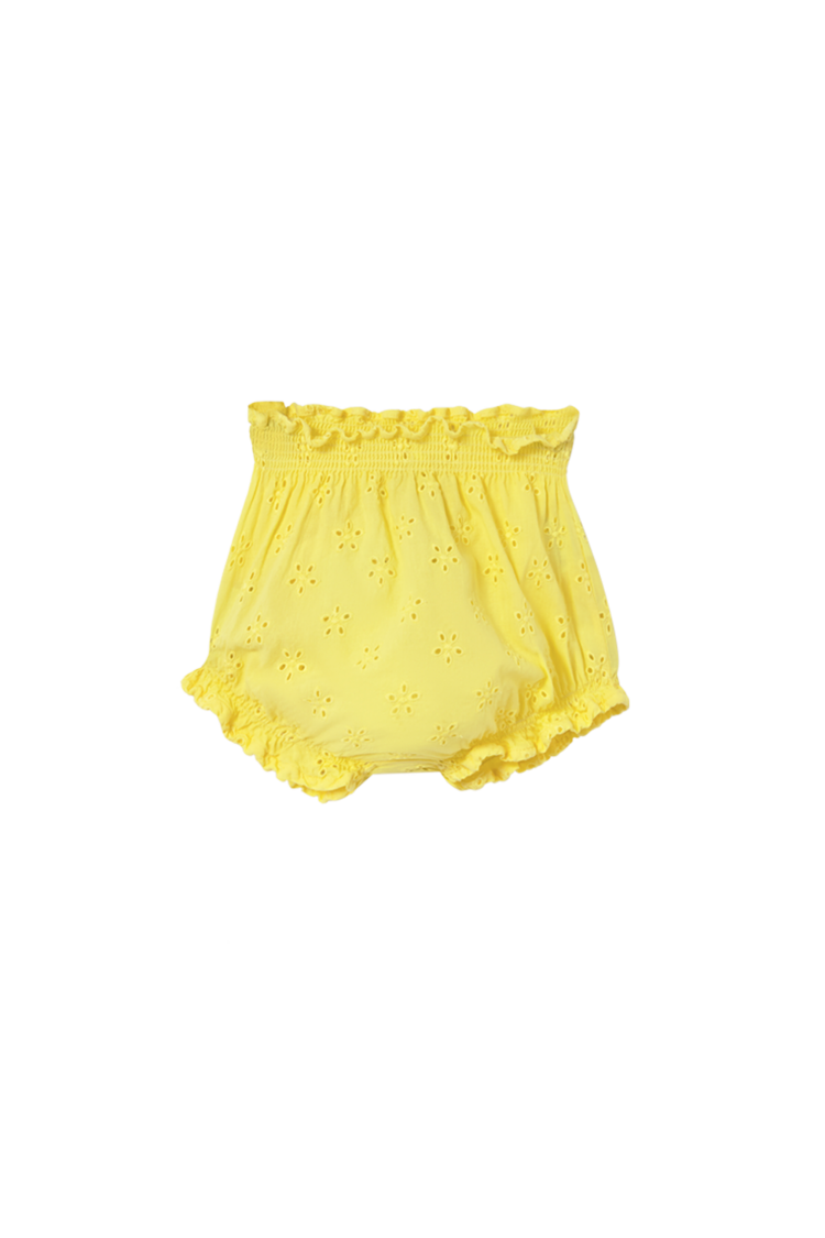 Cozmo Bloomers Rut Embroidery Cotton - Yellow Swiss