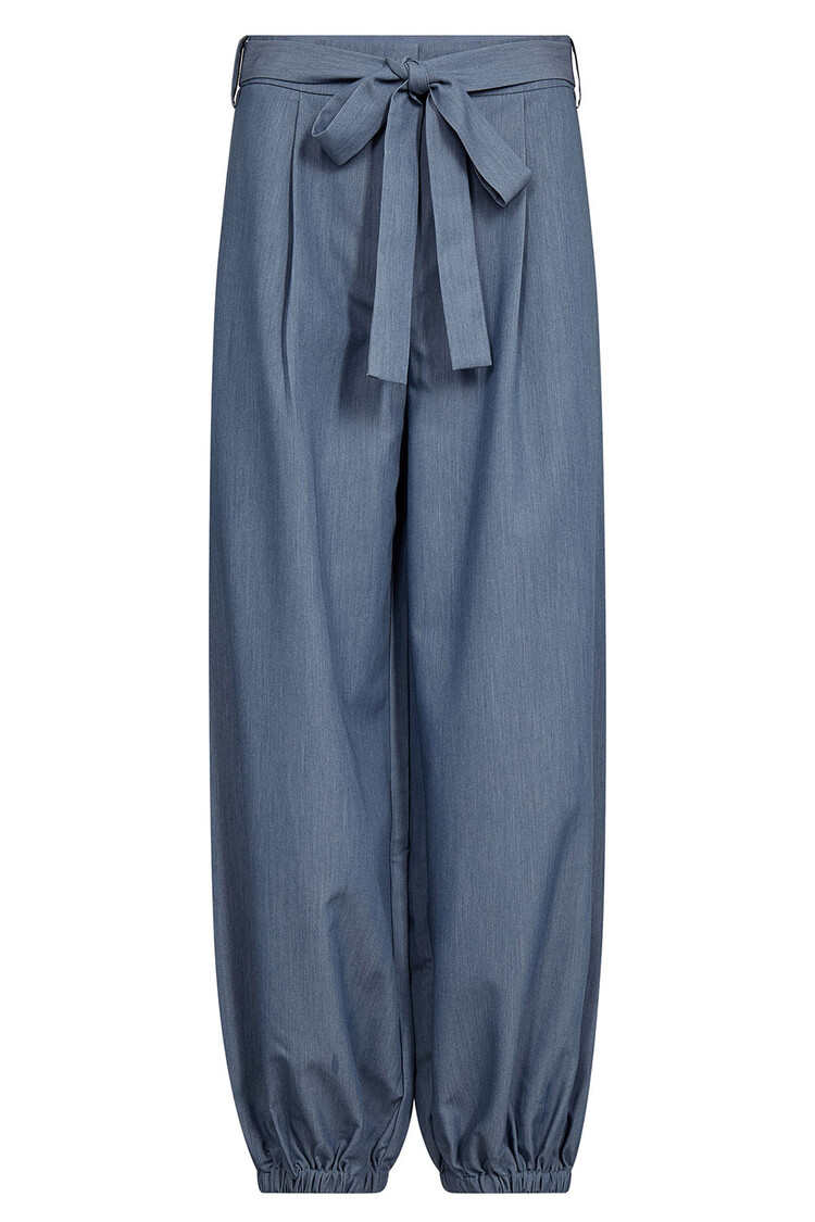 Co'Couture Elly Balloon Pant - Dusty Blue