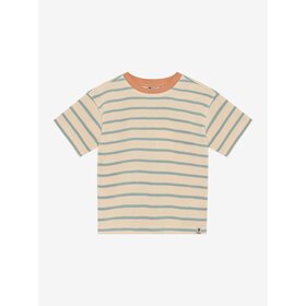 Daily7 Oversized Tshirt Stripe - Sandshell