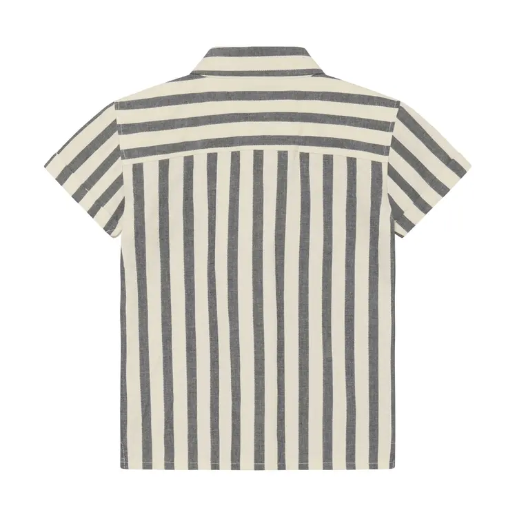 Daily7 Shirt Stripe Cotton - Thunderstorm