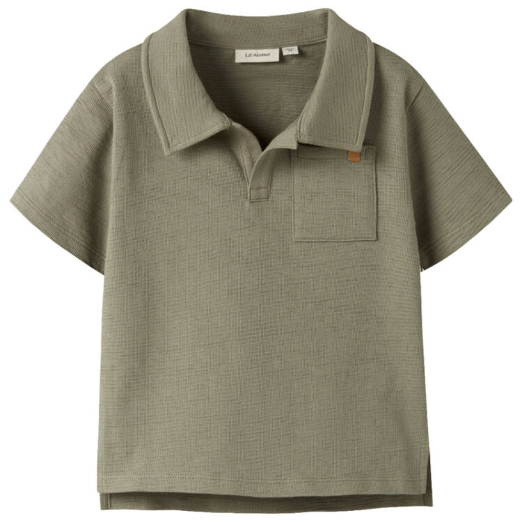 Lil'Atelier Falk SS Loose Polo - Overland Trek