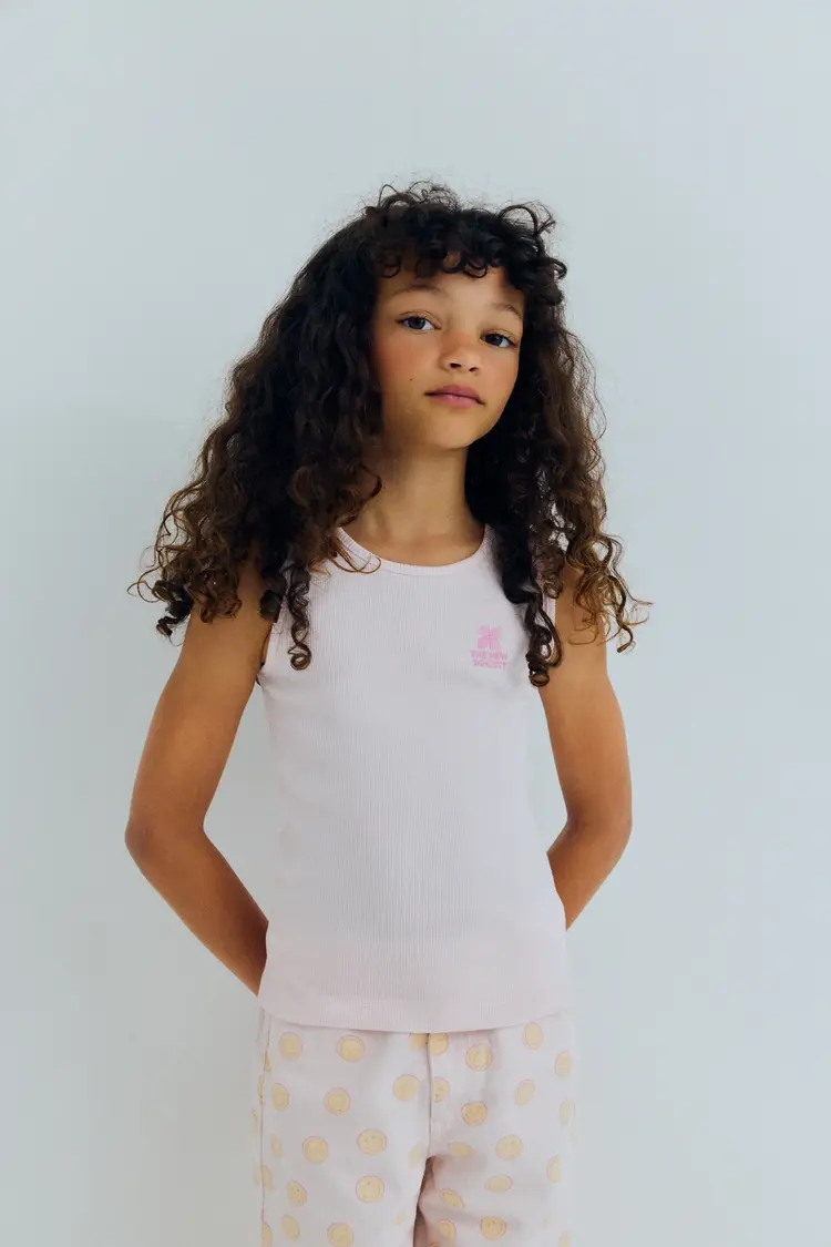 The New Society Cocoa Tee - Petal Pink